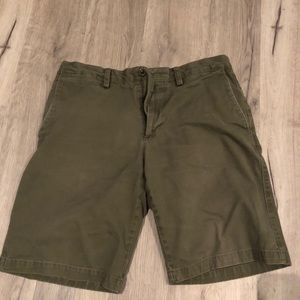 Banana Republic Olive Khaki Shorts